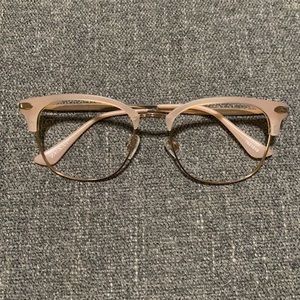 Pink and gold frames